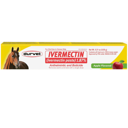 Ivermectin Paste - Horse Wormer 1 Tube 6.08 Grams (1-Pack)